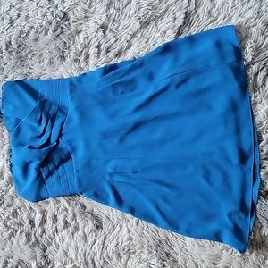 Blue express dress size is 0